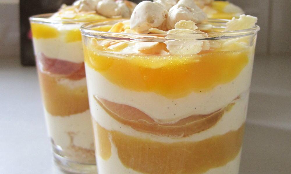 Recette de tiramisu aux pêches et amandes