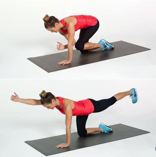 Pour augmenter la difficulté, Isabelle Balland nous apprend quelques exercices de gainage dynamique.