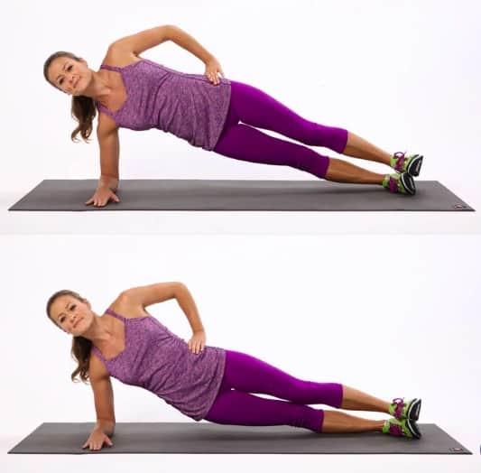 Pour augmenter la difficulté, Isabelle Balland nous apprend quelques exercices de gainage dynamique.
