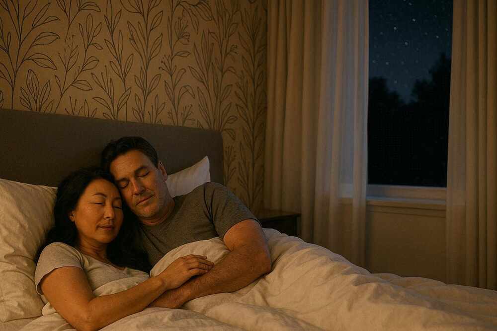Une chambre confortable avec un matelas adapté après 50 ans