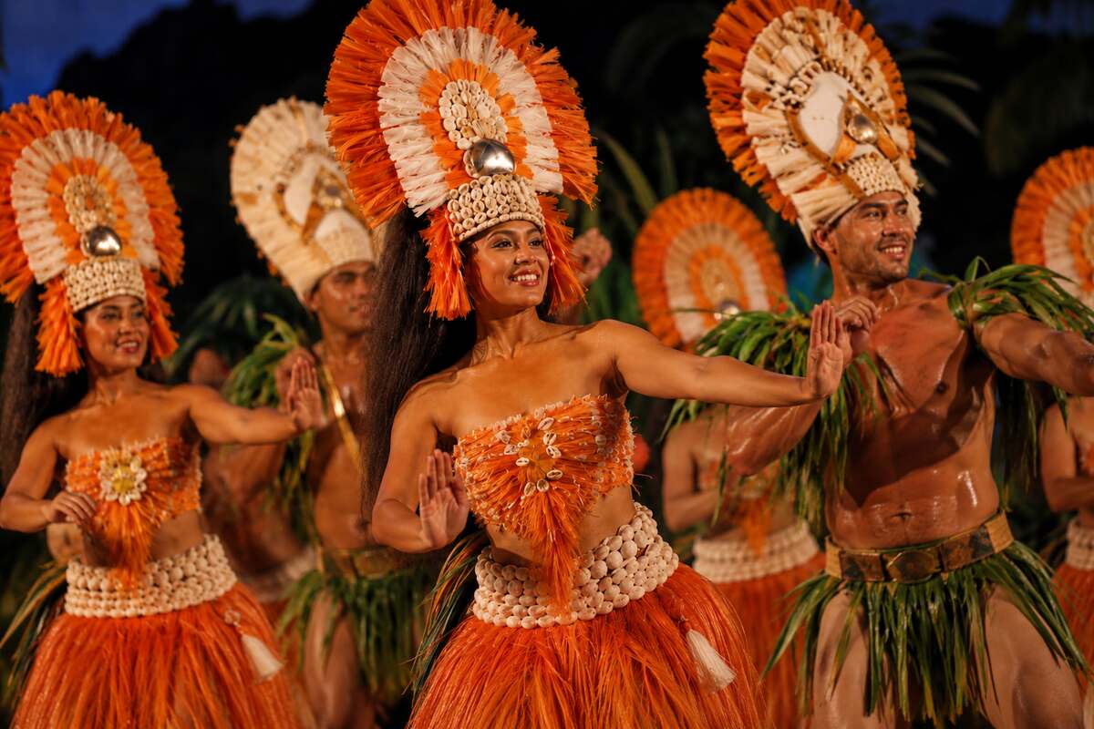 Spectacle de danses traditionnelles polynésiennes